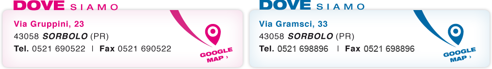 I nostri punti vendita a Sorbolo